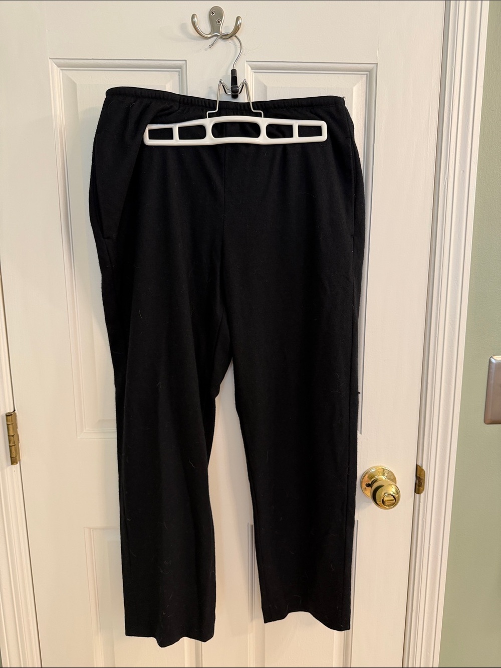 Vince Black Women's Elastic-Waist Joggers